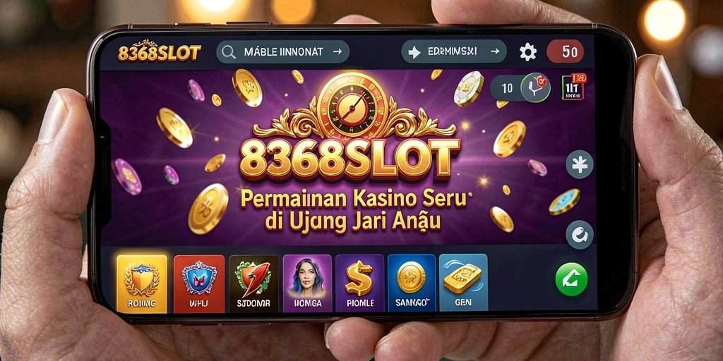 Tampilan menarik dari gameplay Kasino di 8368SLOT.