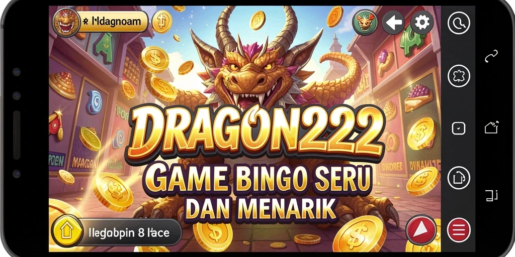 Tampilan gameplay seru dalam DRAGON222 saat bermain Bingo.