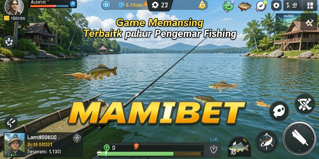 Tampilan gameplay memancing menakjubkan di MAMIBET dengan efek visual yang menarik.