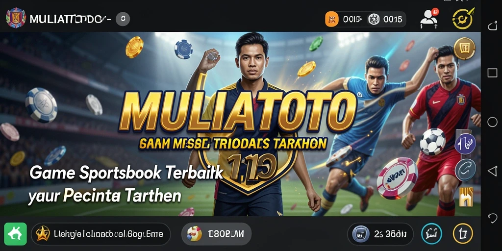 Tampilan gameplay menarik dari aplikasi sportsbook MULIATOTO.