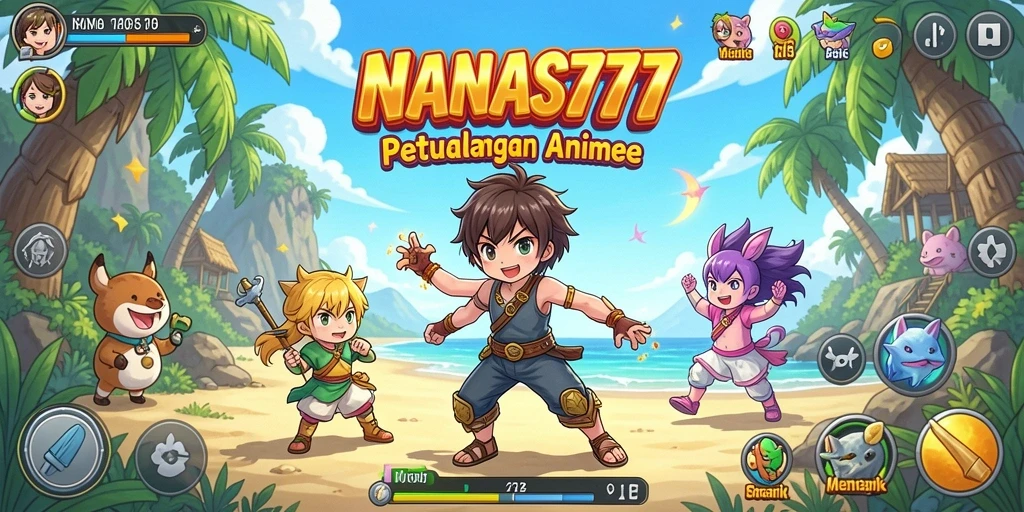 Tampilan gameplay NANAS777 yang menarik dan seru.