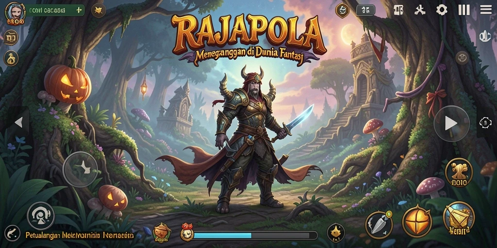 Gameplay menegangkan dalam dunia fantasi yang penuh petualangan.
