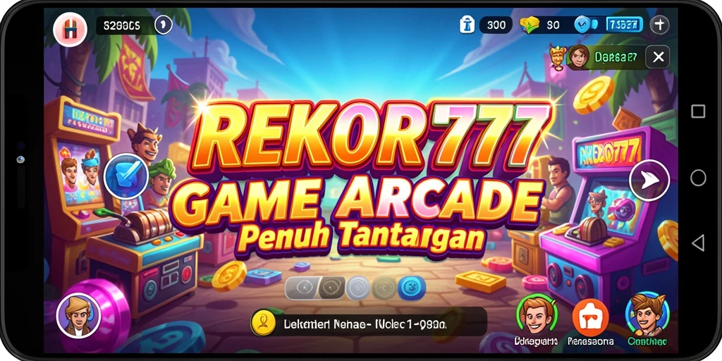 Tampilan menarik dari gameplay seru di REKOR777.