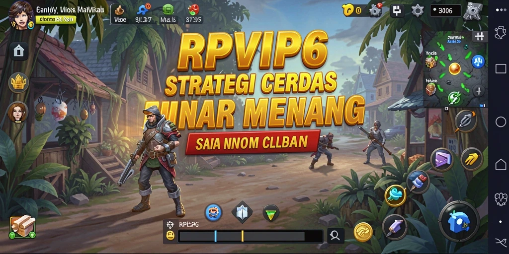 Tampilan screenshot RPVIP6 menampilkan momen strategis dalam gameplay.