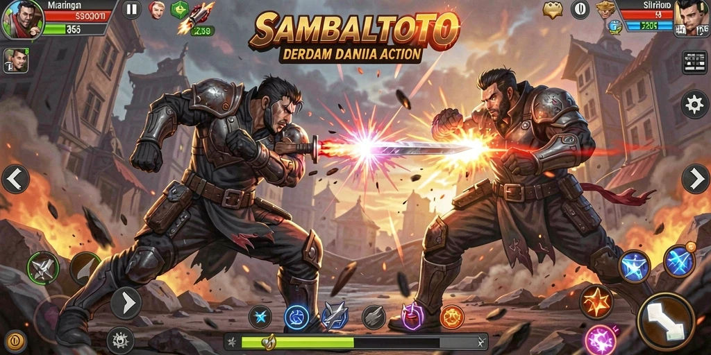 Tampilan gameplay seru dari SAMBALTOTO yang penuh aksi.