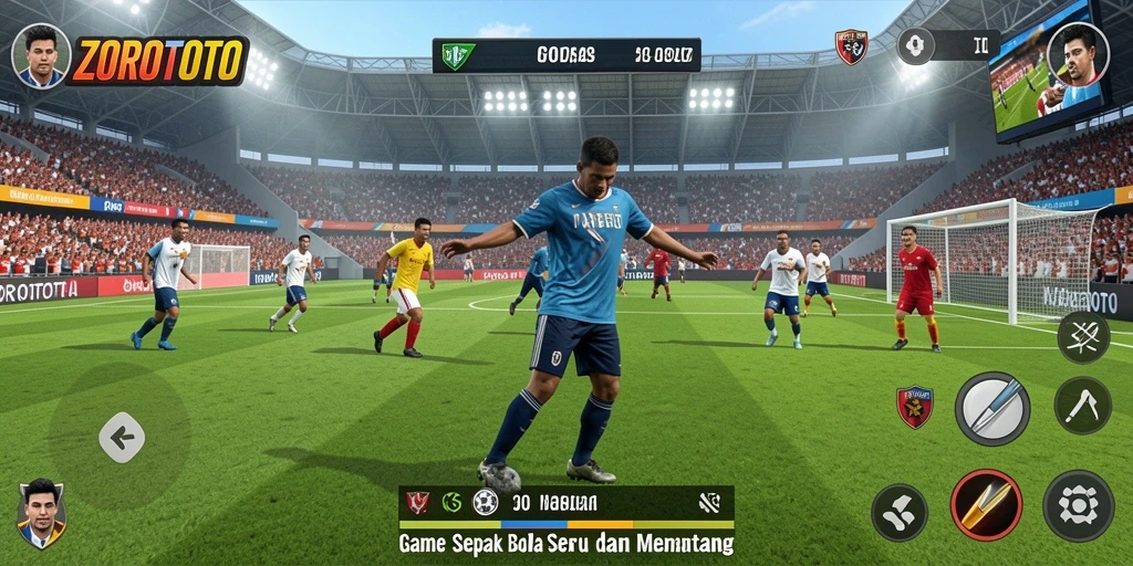Tampilan gameplay yang seru dalam ZOROTOTO.